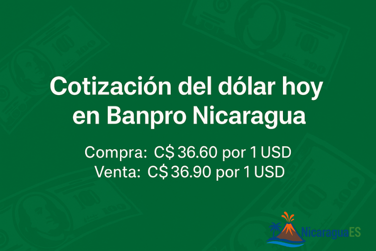 cotización del dólar hoy en Banpro Nicaragua, dólar hoy Banpro, tipo de cambio Banpro, precio del dólar Banpro, dólar en Nicaragua hoy