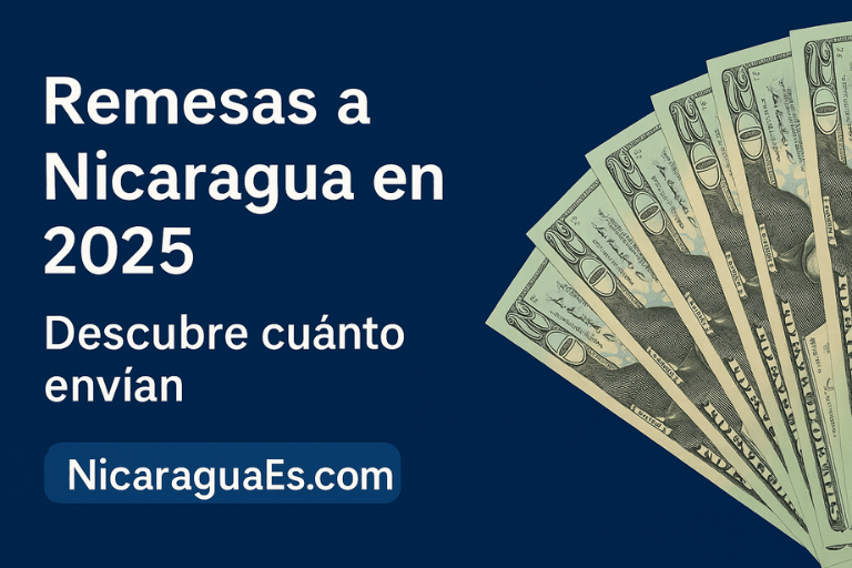 remesas Nicaragua 2025, enviar dinero a Nicaragua, remesas desde Estados Unidos, cuánto envían los nicaragüenses desde USA, remesas familiares Nicaragua, estadísticas remesas BCN, dinero de migrantes Nicaragua