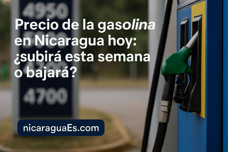 precio gasolina Nicaragua hoy, gasolina súper Nicaragua, gasolina regular, precio diésel Nicaragua, combustible en Nicaragua, precio por litro gasolina, sube la gasolina Nicaragua, cuánto cuesta la gasolina hoy