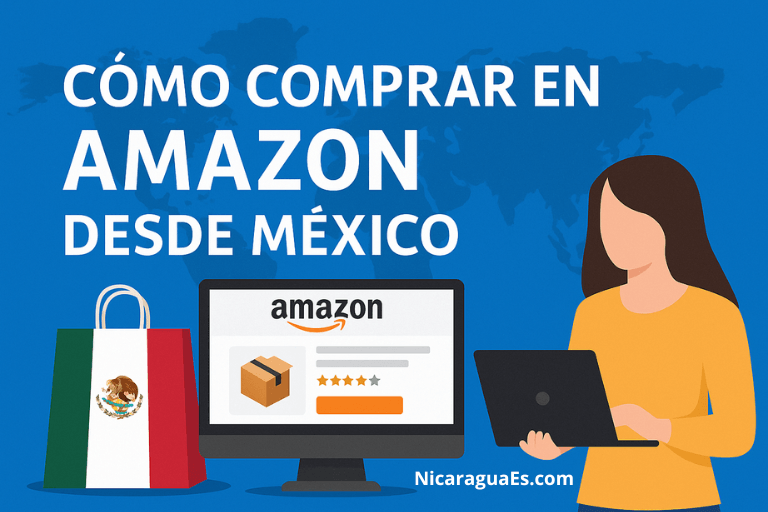 comprar en Amazon desde México, Amazon México, cómo comprar en Amazon, Amazon México desde el exterior, Amazon México envío internacional, productos Amazon México, casillero Amazon México, Amazon México desde Nicaragua, Amazon México desde Latinoamérica, Amazon Prime México, cuenta Amazon México, métodos de pago Amazon México, tienda online Amazon México, cómo usar Amazon México desde otro país, comprar desde Nicaragua en Amazon México, Amazon y compras internacionales