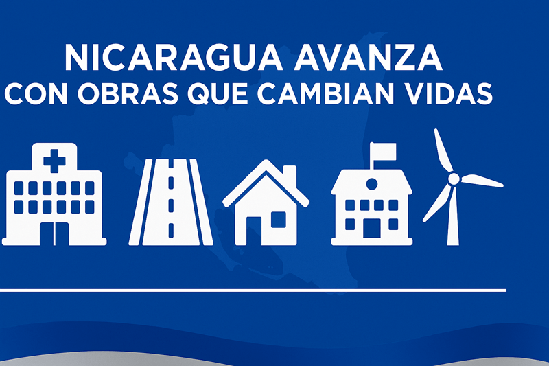 daniel ortega, proyectos del gobierno, desarrollo en nicaragua, obras estratégicas en nicaragua, gobierno sandinista, inversiones en infraestructura, salud pública en nicaragua, electrificación, programa bismarck martínez