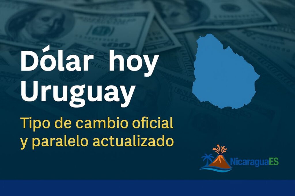 dólar hoy uruguay, tipo de cambio uruguay, cotización del dólar uruguay, dólar oficial uruguay, dólar paralelo uruguay, pizarra casas de cambio uruguay, enviar dinero uruguay nicaragua, convertidor de monedas dólar córdoba, precio del dólar en nicaragua hoy, remesas 2025