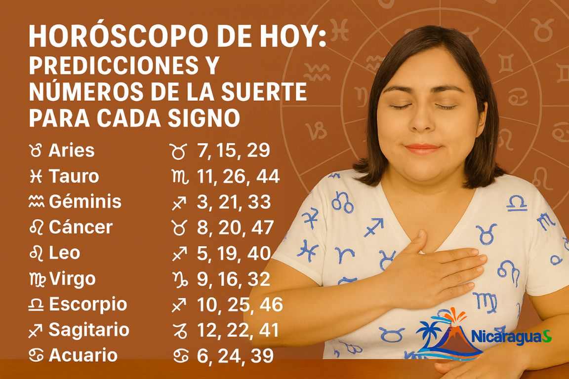 horoscopo de hoy, predicciones zodiacales, numeros de la suerte, profesora grahasta, tarot en nicaragua, amarres de amor, consultas de tarot