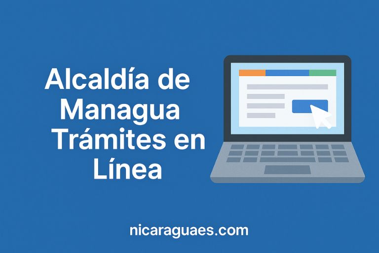 alcaldía de managua trámites en línea, trámites en línea alcaldía managua, servicios digitales managua, hacer trámites desde casa, plataforma alcaldía managua, gestiones municipales online