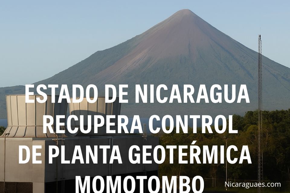 Momotombo, planta geotérmica nicaragua, cancelación concesión Momotombo, gobierno recupera planta geotérmica, buen gobierno transparencia nicaragua