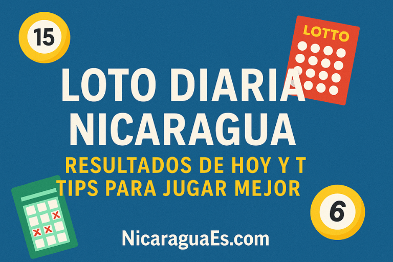 resultados loto, números ganadores Nicaragua, jugar loto, lotería diaria, predictor de loto