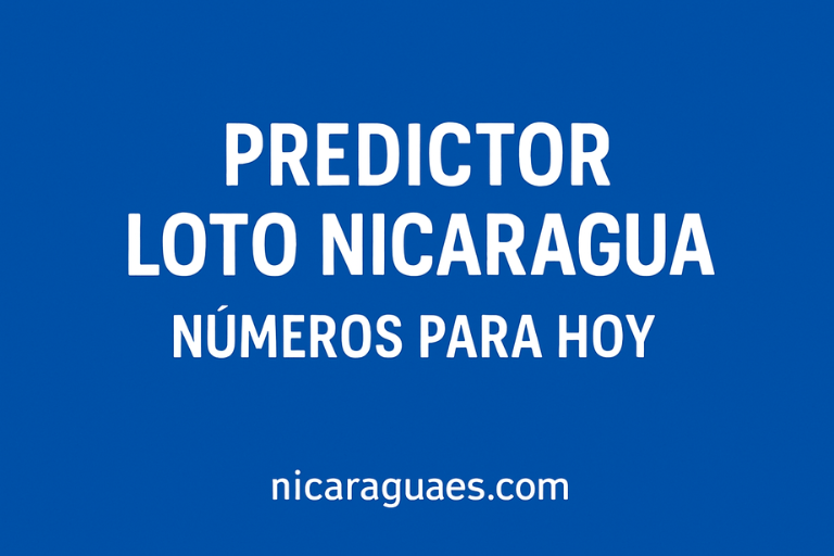 predictor de loto Nicaragua, predicción loto diaria hoy, números ganadores loto Nicaragua, pronóstico loto Nicaragua, loto diaria Nicaragua, predictor loto diaria, números para hoy loto Nicaragua, resultados loto Nicaragua, loto Nicaragua predictor, loto Nicaragua números calientes, estrategia loto Nicaragua, predicciones loto Nicaragua, combinaciones loto diaria, herramientas loto Nicaragua, loto diaria pronóstico hoy