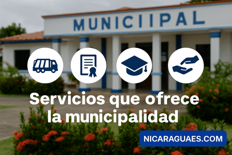 servicios que ofrece la municipalidad, servicios municipales Nicaragua, trámites en la municipalidad, funciones de la alcaldía en Nicaragua, cómo hacer trámites municipales, alcaldías Nicaragua servicios, servicios comunitarios municipales, recolección de basura, permisos municipales, becas municipales, ayuda social alcaldías