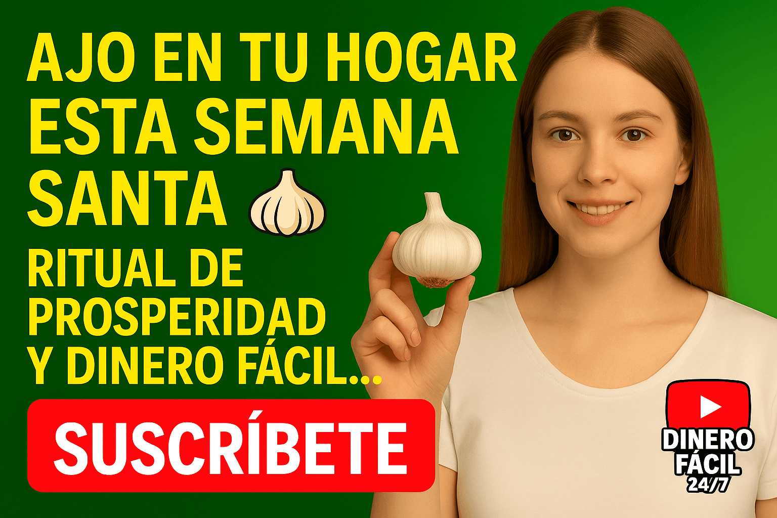coloca ajo en tu hogar esta semana santa 🧄 ritual de prosperidad y dinero fácil