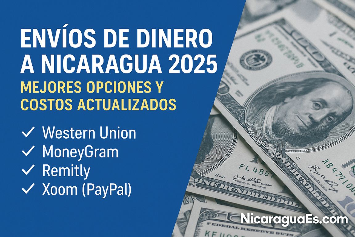 envíos de dinero a nicaragua 2025