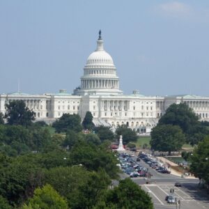 Edificio del Capitolio de Estados Unidos en Washington