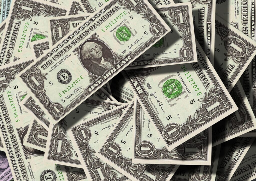 Billetes de cien dólares estadounidenses